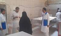 نظارت دقیق بازرسان بهداشت محیط بر رعایت اصول بهداشت در نانوایی های سیب و سوران