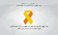 پیام دکتر زهرا قیاسی رئیس بیمارستان روانپزشکی بهاران زاهدان به مناسبت روز جهانی پیشگیری از خودکشی