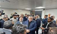 گزارش تصویری سفر وزیر بهداشت و هیات همراه به زاهدان