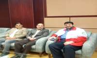 دیدار رییس دانشگاه علوم پزشکی زاهدان با دکتر کولیوند؛ رییس جمعیت هلال احمر کشور
