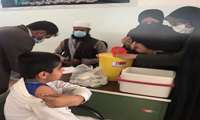 انجام واکسیناسیون کرونا بصورت خانه به خانه و مدرسه به مدرسه در شهرستان سراوان
