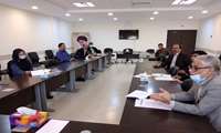برگزاری جلسه کمیته سلامت اداری در دانشگاه علوم پزشکی زاهدان