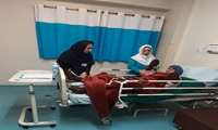 ارائه خدمات فیزیو تراپی در مرکز سوختگی کوثر زاهدان