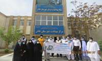 مانور بسیج سلامت نوروزی 1400 در راستای تشدید نظارت های بهداشتی در شهرستان خاش