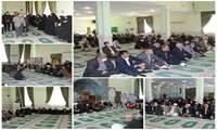 گزارش تصویری برگزاری مراسم هفتمین روز درگذشت کارکنان بهداشت و درمان میرجاوه 