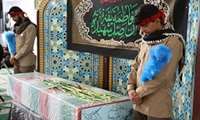 گزارش تصویری مراسم باشکوه استقبال شهید گمنام در دانشگاه علوم پزشکی زاهدان